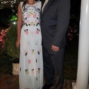 Needles & Thread Sequin Gown